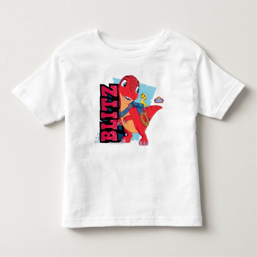 Blitz | Dino Ranch Kleinkind T-shirt (Vorderseite)