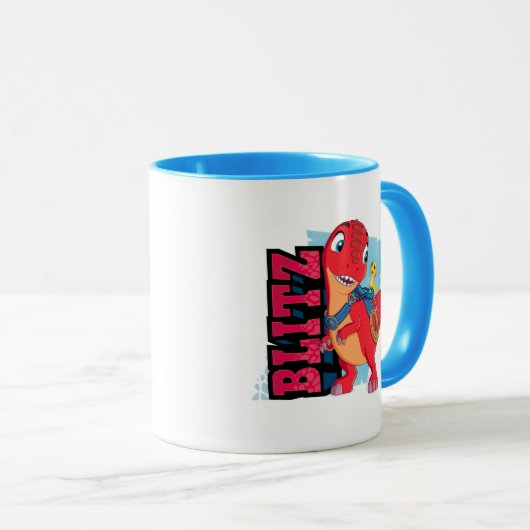 Blitz | Dino Ranch Tasse (VorderseiteRechts)