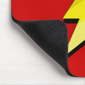 Blitz-Donner-Bolzen Mousepad (Ecke)