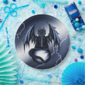 Blitz-Drache Pappteller (Party)