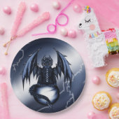 Blitz-Drache Pappteller (Party)