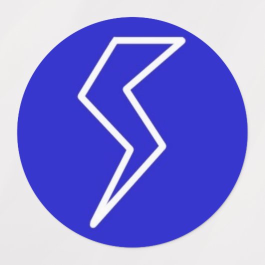 Blitz Electric Etiketten (Design 2)