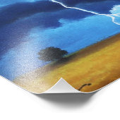 Blitz Fotodruck (Ecke)