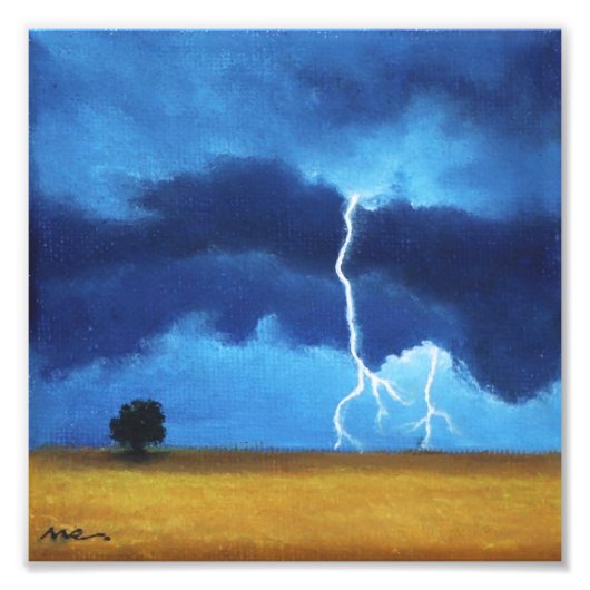 Blitz Fotodruck (Vorne)