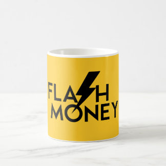 Blitz-Geld-Kaffeetasse Kaffeetasse