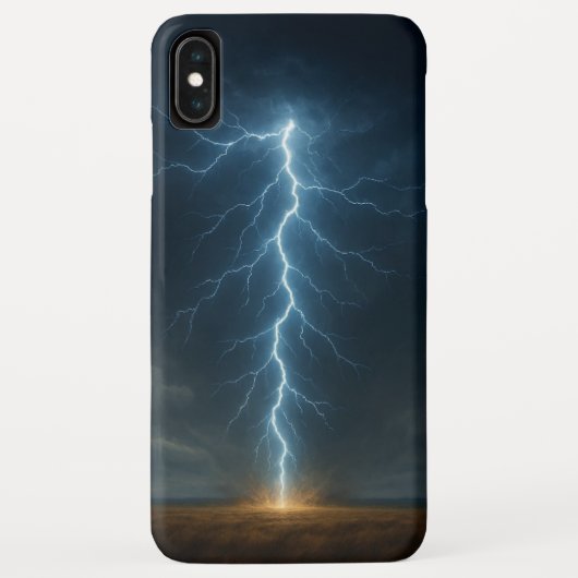 Blitz-Handyhülle – Elektrisierender Stil Case-Mate iPhone Hülle (Rückseite)