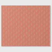 Blitz in zartem Rosa Geschenkpapier (Flach)