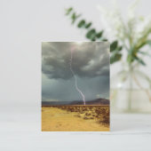 Blitz-Joshua-Baum-Farbe Postkarte (Stehend Vorderseite)