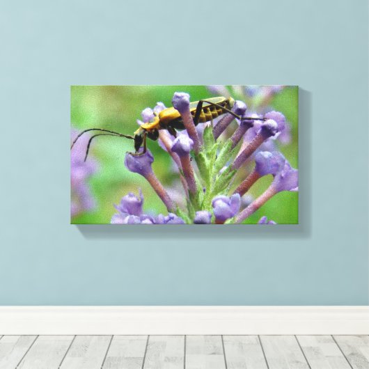 Blitz! Leinwanddruck (Insitu (Holzboden))