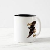 Blitz mit dem gelben Haar Zweifarbige Tasse (VorderseiteRechts)