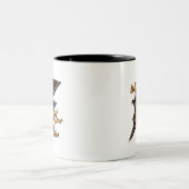 Blitz mit dem gelben Haar Zweifarbige Tasse (Mittel)