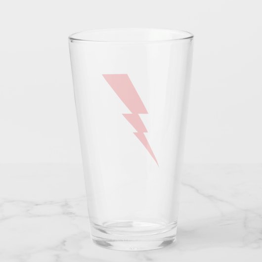 Blitz mit rotem Blitz Glas (Rückseite)