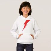 Blitz mit rotem Blitz Hoodie (Vorne ganz)