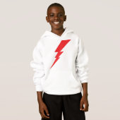 Blitz mit rotem Blitz Hoodie (Vorne ganz)