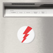 Blitz mit rotem Blitz Magnet (In Situ (Geschirrspüler))
