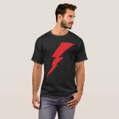 Blitz mit rotem Blitz T-Shirt (Vorne ganz)