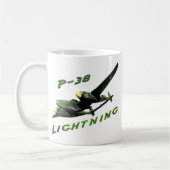 Blitz P-38 Kaffeetasse (Links)