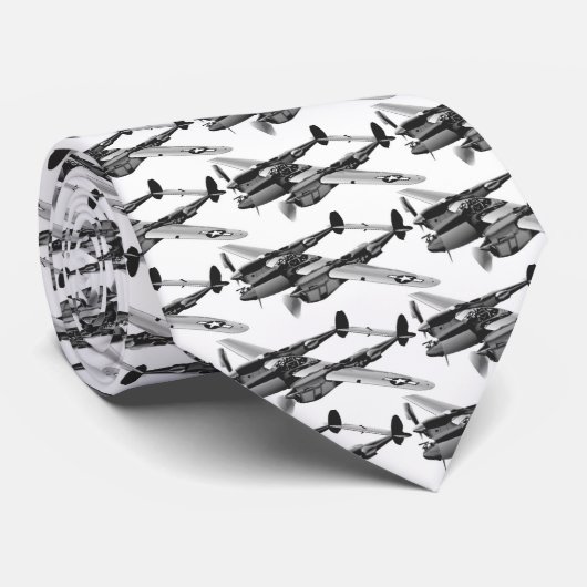 Blitz P-38 Krawatte (Gerollt)