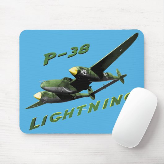 Blitz P-38 Mousepad (Mit Mouse)
