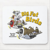 Blitz P-47 in Formgebung Mousepad (Vorne)