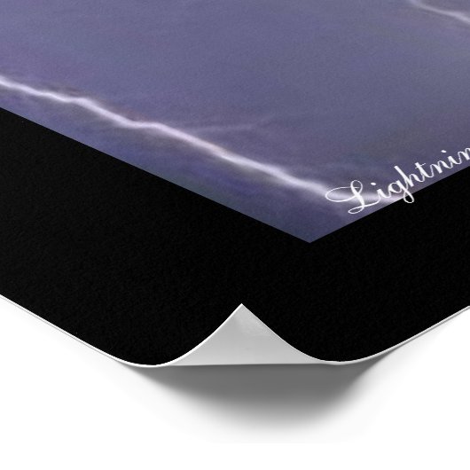 Blitz-Poster- Poster (Ecke)