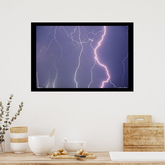 Blitz-Poster- Poster (Küche)