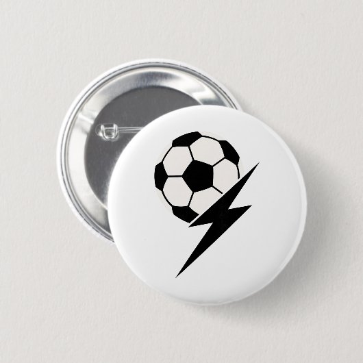 Blitz Soccer Coach Trainer oder Team Lea Button (Vorne & Hinten)