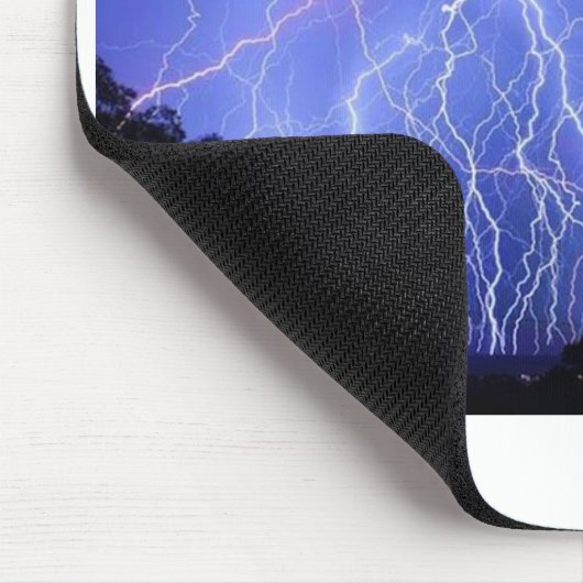 Blitz-Sturm-Mausunterlage Mousepad (Ecke)