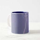 Blitz - Tasse- Zweifarbige Tasse (Vorderseite Links)