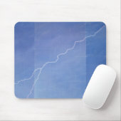 Blitz über GlasGebäude Mousepad (Mit Mouse)