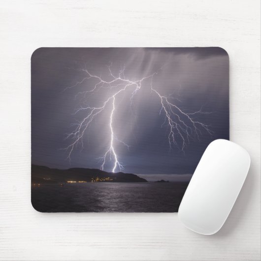 Blitz über Pacifica Mousepad (Mit Mouse)