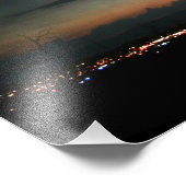 Blitz über Ridgecrest Fotodruck (Ecke)