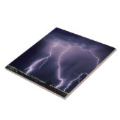 Blitz über Salt Lake Valley, Utah. Fliese (Seite)