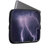 Blitz über Salt Lake Valley, Utah. Laptopschutzhülle (Vorne Rechts)