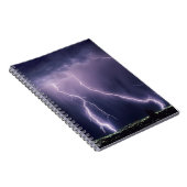 Blitz über Salt Lake Valley, Utah. Notizblock (Rechte Seite)