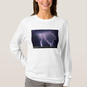 Blitz über Salt Lake Valley, Utah. T-Shirt