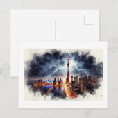 Blitz über Toronto, Postkarte (Vorne/Hinten)
