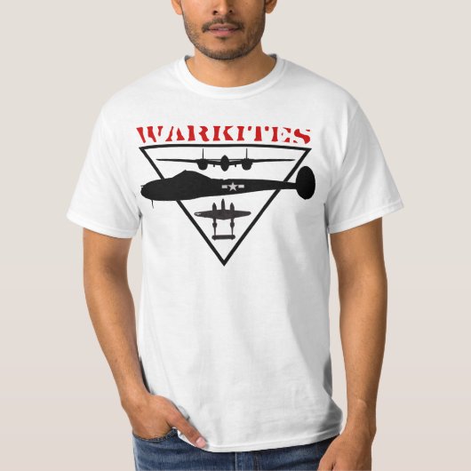 Blitz-warkites p-38 T-Shirt (Vorderseite)