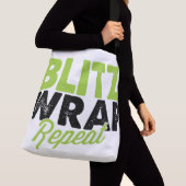 Blitz Wrap Repeat Cross Body Bag Tragetaschen Mit Langen Trägern (Von Nahem)