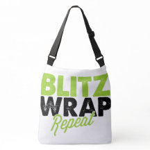 Blitz Wrap Repeat Cross Body Tasche