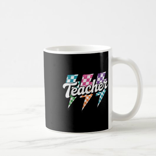 Blitzableiter zurück in die Schule Kaffeetasse (Rechts)