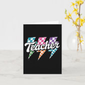 Blitzableiter zurück in die Schule Karte (Gelbe Blume)