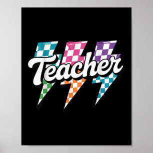 Blitzableiter zurück in die Schule Poster