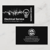 Blitzangriff-Power Silberbrille Visitenkarte (Vorne/Hinten)