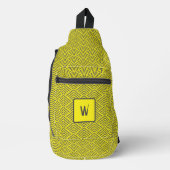 Blitzbögen Crossbody Bag (Vorderseite)