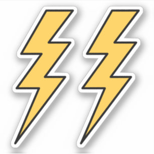 Blitzbolzen Aufkleber