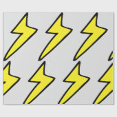 Blitzbolzen Geschenkpapier (Flach)