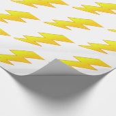 Blitzbolzen Geschenkpapier (Ecke)