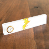 Blitzbolzen Namensplakette (Seite)