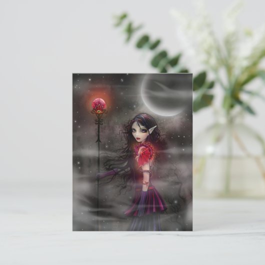 Blitzdrache-Postkarte Postkarte (Stehend Vorderseite)